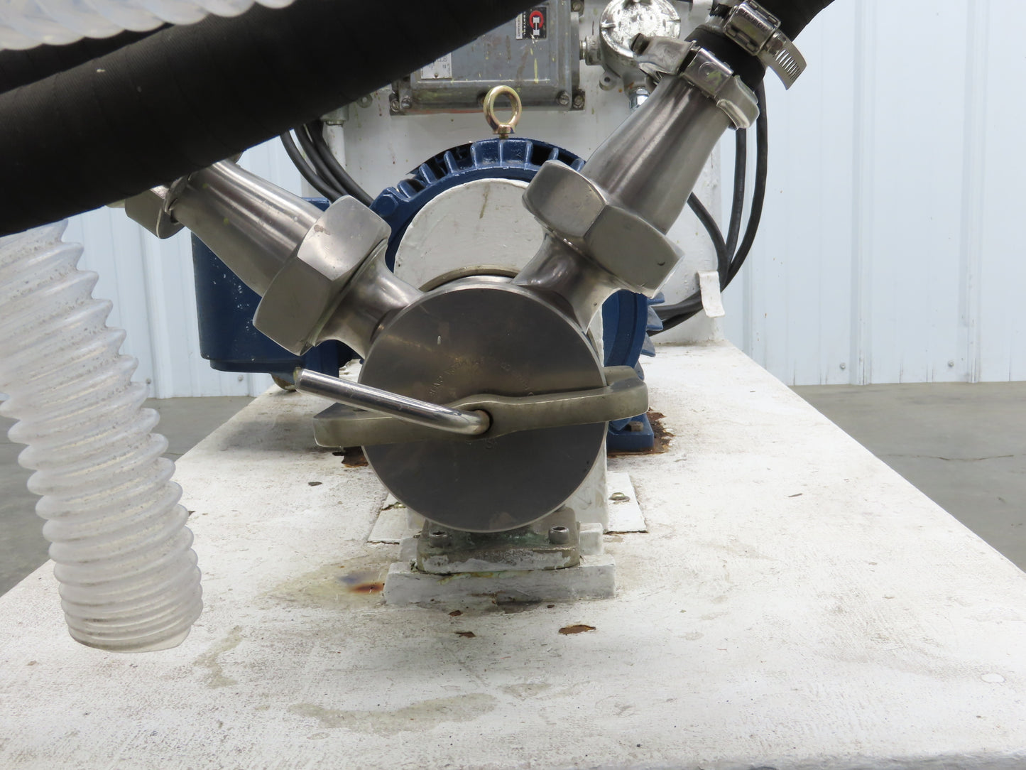 Jabsco 15050-0665 Pureflo Sanitary Flexible Impeller Centrifugal Pump 2"ACME 3Hp