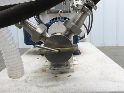 Jabsco 15050-0665 Pureflo Sanitary Flexible Impeller Centrifugal Pump 2"ACME 3Hp