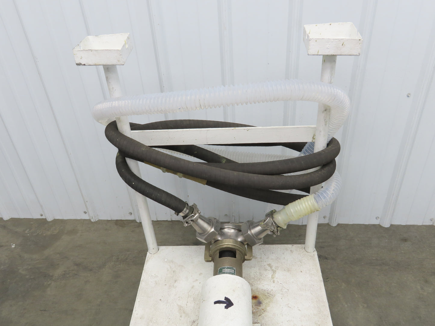 Jabsco 15050-0665 Pureflo Sanitary Flexible Impeller Centrifugal Pump 2"ACME 3Hp