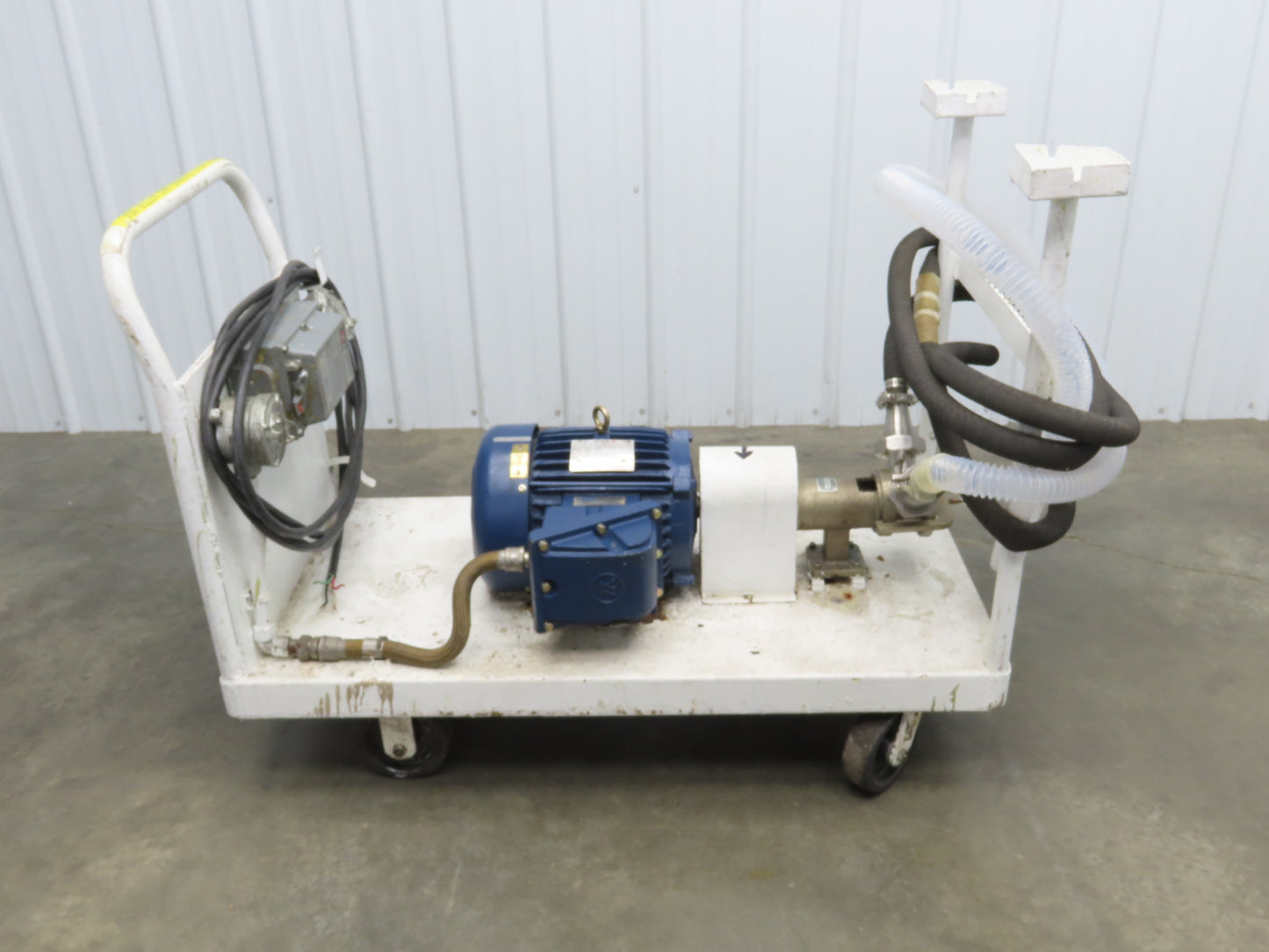 Jabsco 15050-0665 Pureflo Sanitary Flexible Impeller Centrifugal Pump 2"ACME 3Hp