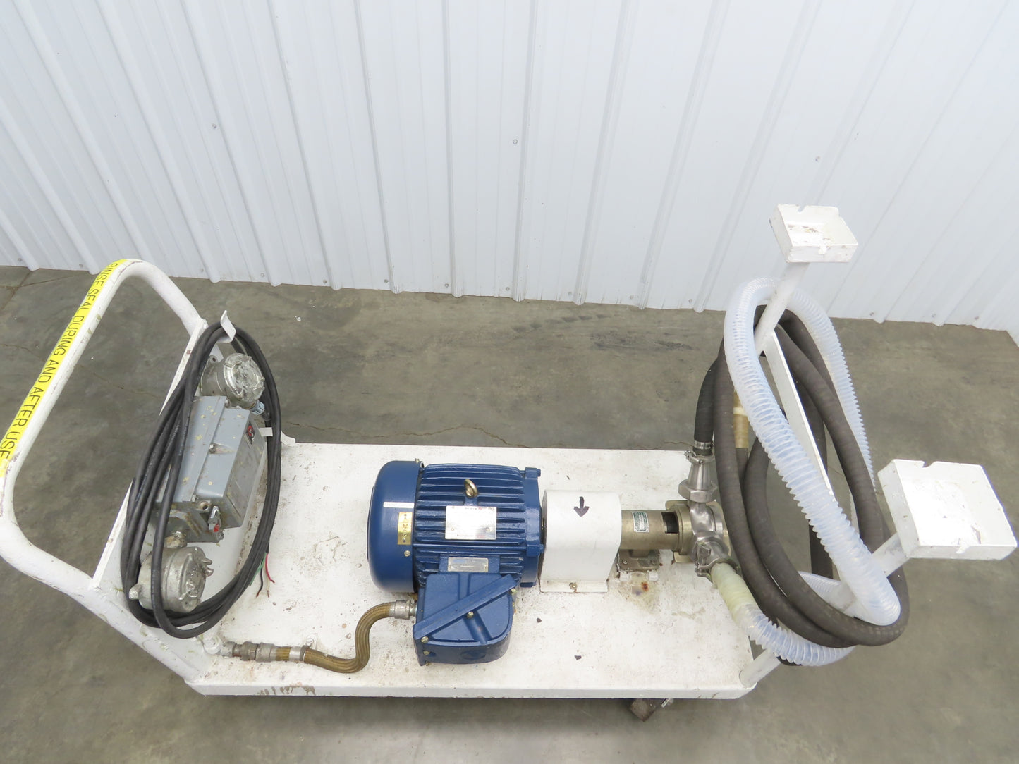 Jabsco 15050-0665 Pureflo Sanitary Flexible Impeller Centrifugal Pump 2"ACME 3Hp