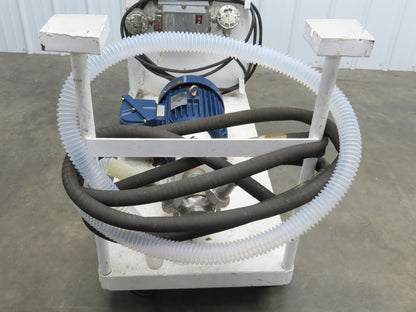 Jabsco 15050-0665 Pureflo Sanitary Flexible Impeller Centrifugal Pump 2"ACME 3Hp