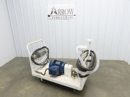 Jabsco 15050-0665 Pureflo Sanitary Flexible Impeller Centrifugal Pump 2"ACME 3Hp