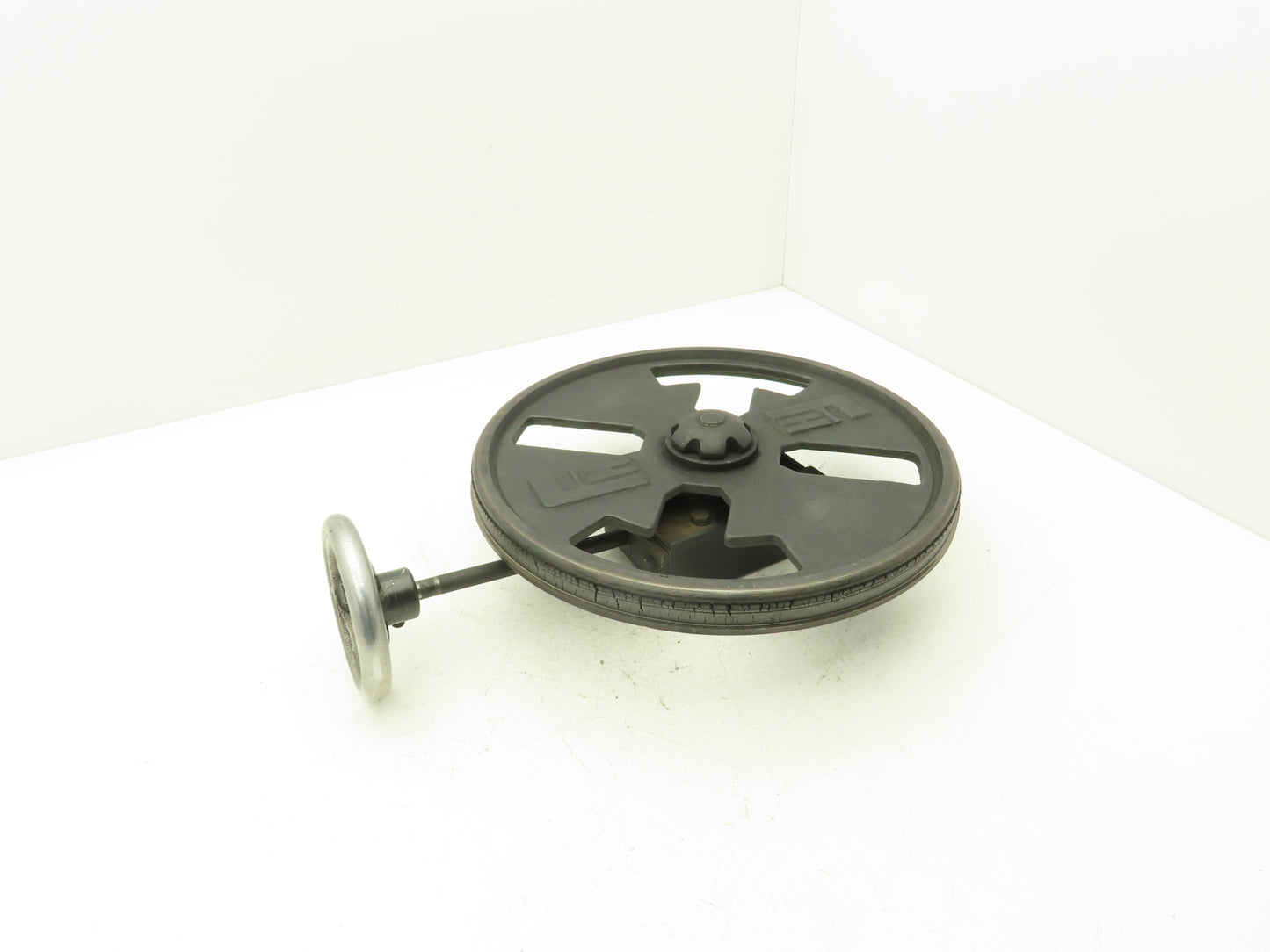 KBC Bandsaw Tensioning Assy 14" Wheel 4" x 6" Mount off KBC 350 Band Saw