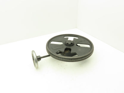 KBC Bandsaw Tensioning Assy 14" Wheel 4" x 6" Mount off KBC 350 Band Saw