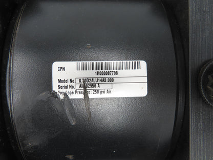 Parker 08.00 D2ALU14A 3.000 Pneumatic Air Cylinder 8" Bore 3" Stroke 250PSI