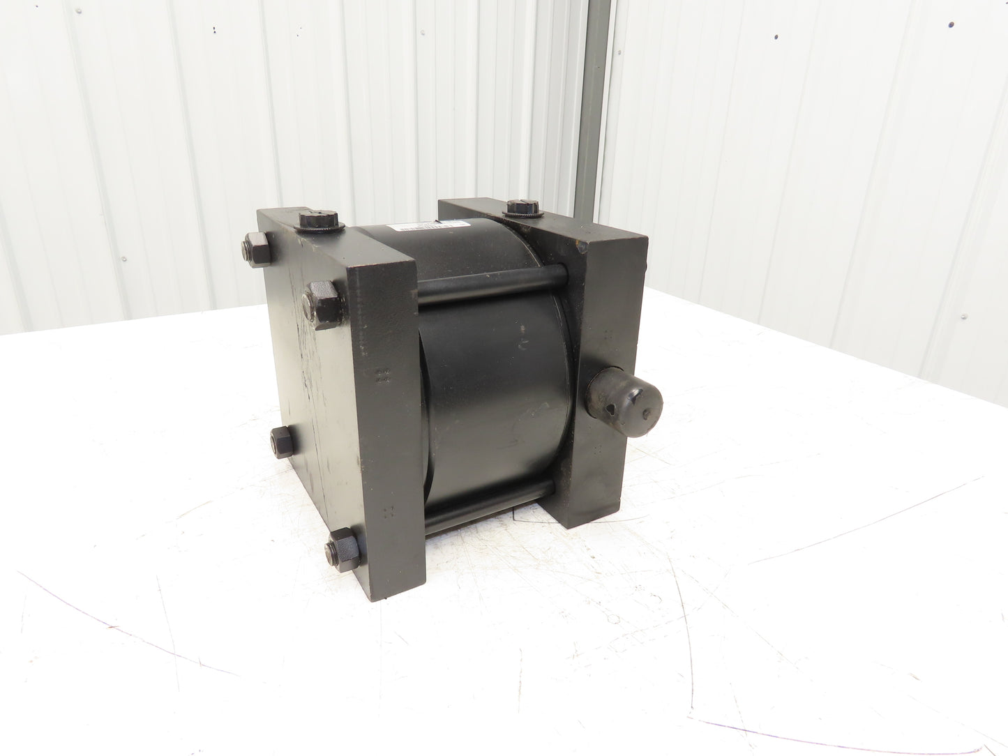 Parker 08.00 D2ALU14A 3.000 Pneumatic Air Cylinder 8" Bore 3" Stroke 250PSI