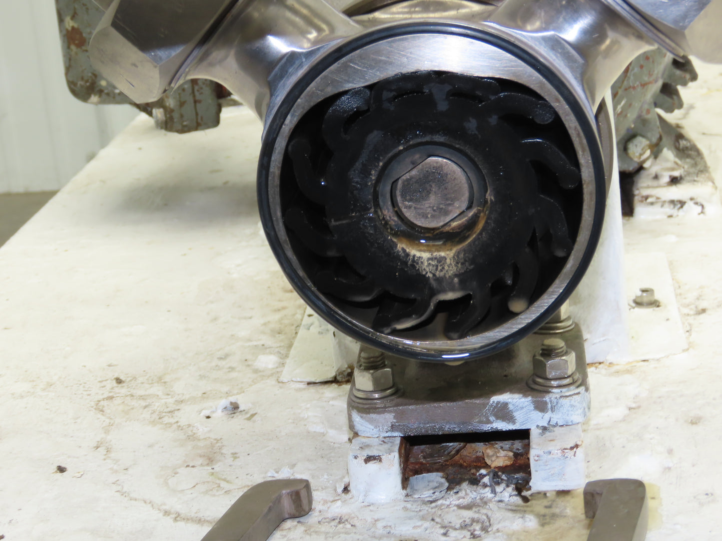 Jabsco 15050-0665 Pureflo Sanitary Flexible Impeller Centrifugal Pump 2"ACME 3Hp