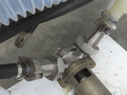 Jabsco 15050-0665 Pureflo Sanitary Flexible Impeller Centrifugal Pump 2"ACME 3Hp