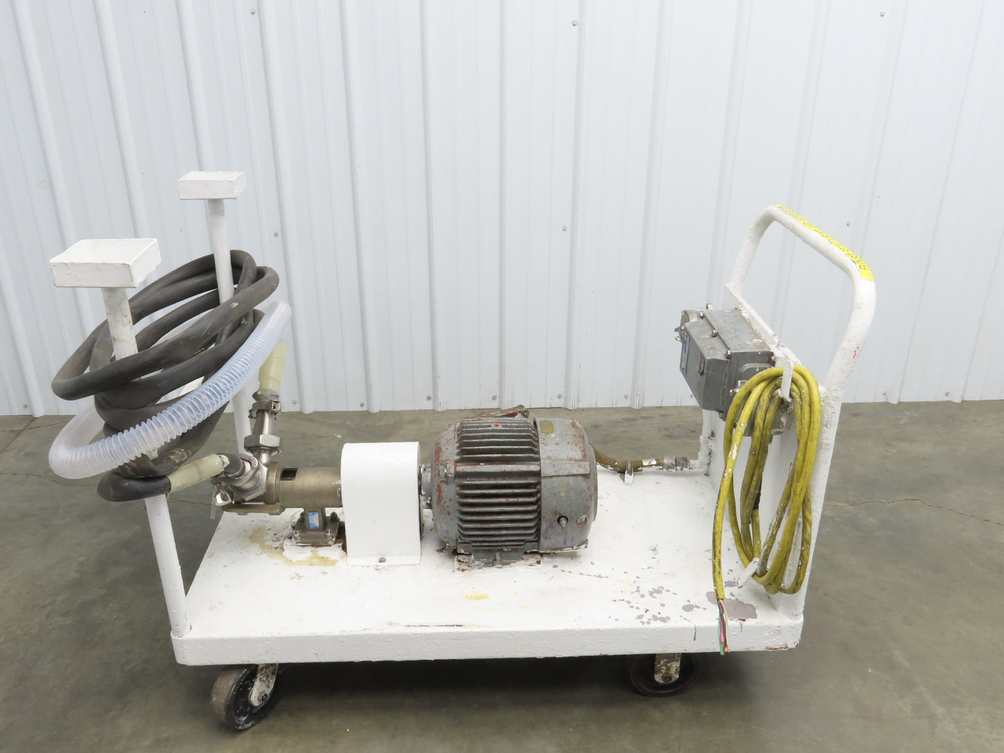 Jabsco 15050-0665 Pureflo Sanitary Flexible Impeller Centrifugal Pump 2"ACME 3Hp