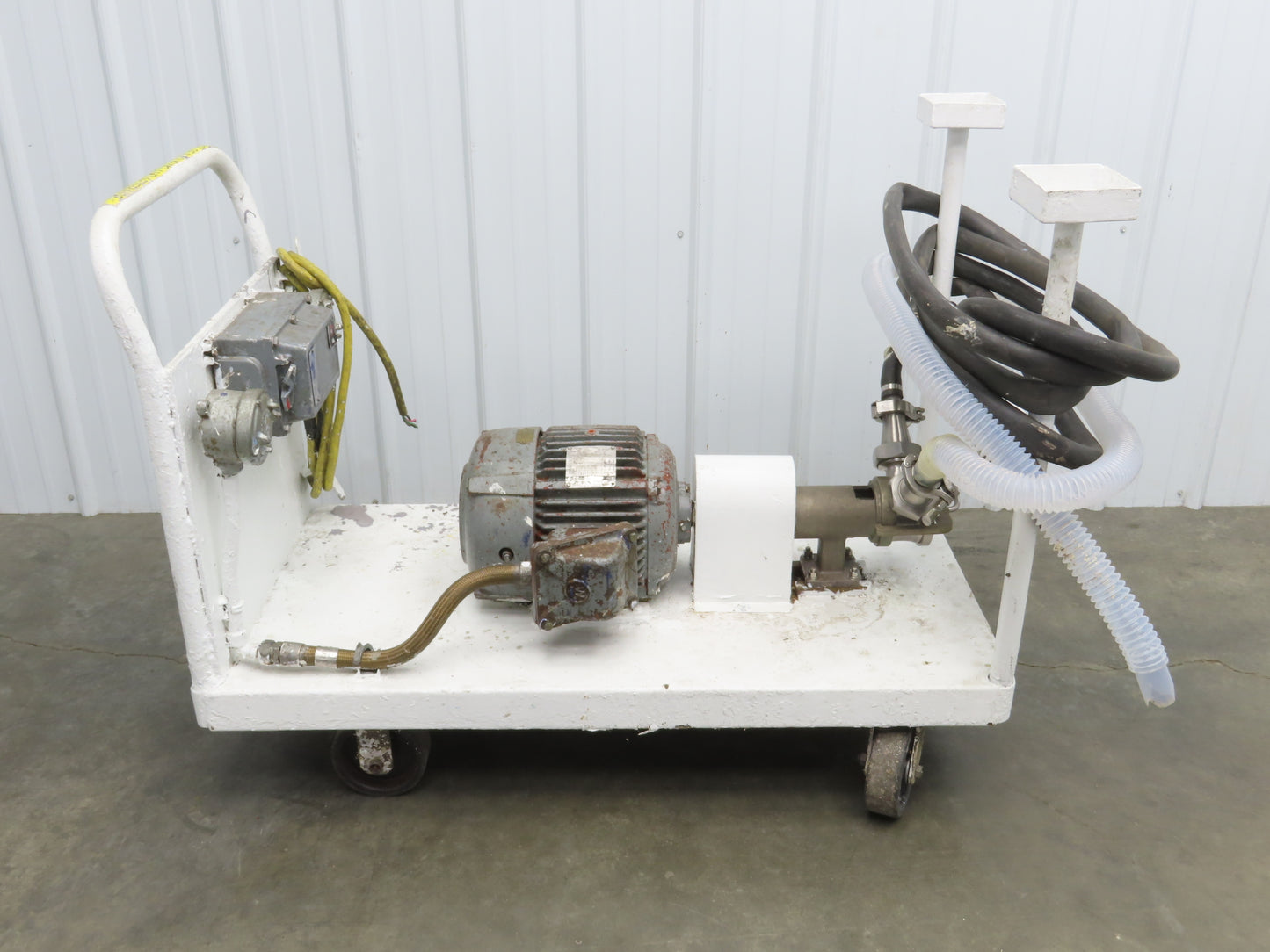 Jabsco 15050-0665 Pureflo Sanitary Flexible Impeller Centrifugal Pump 2"ACME 3Hp