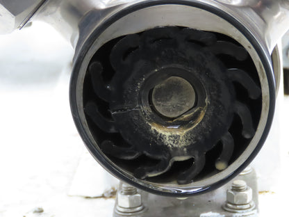 Jabsco 15050-0665 Pureflo Sanitary Flexible Impeller Centrifugal Pump 2"ACME 3Hp