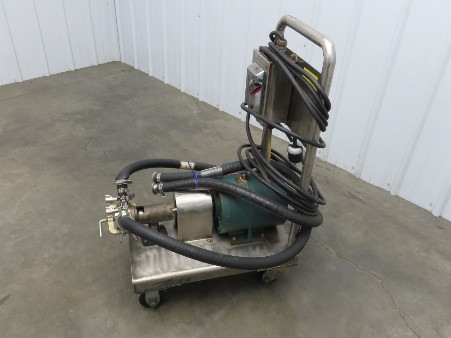 Jabsco 15030-0765 Pureflo Sanitary Flex Impeller Centrifugal Pump 1.5"Tri-Clamp