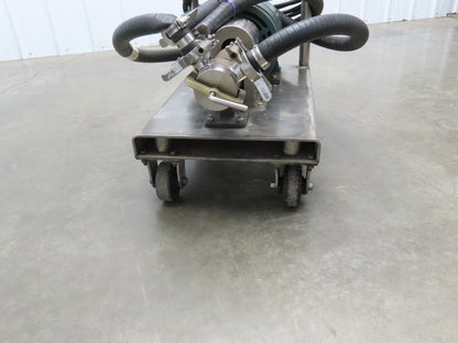 Jabsco 15030-0765 Pureflo Sanitary Flex Impeller Centrifugal Pump 1.5"Tri-Clamp