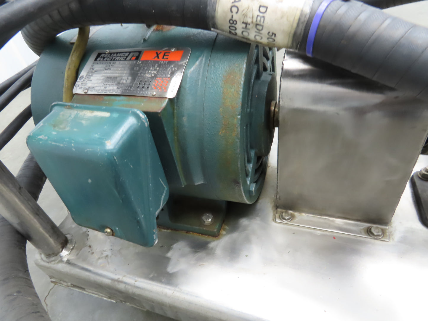 Jabsco 15030-0765 Pureflo Sanitary Flex Impeller Centrifugal Pump 1.5"Tri-Clamp