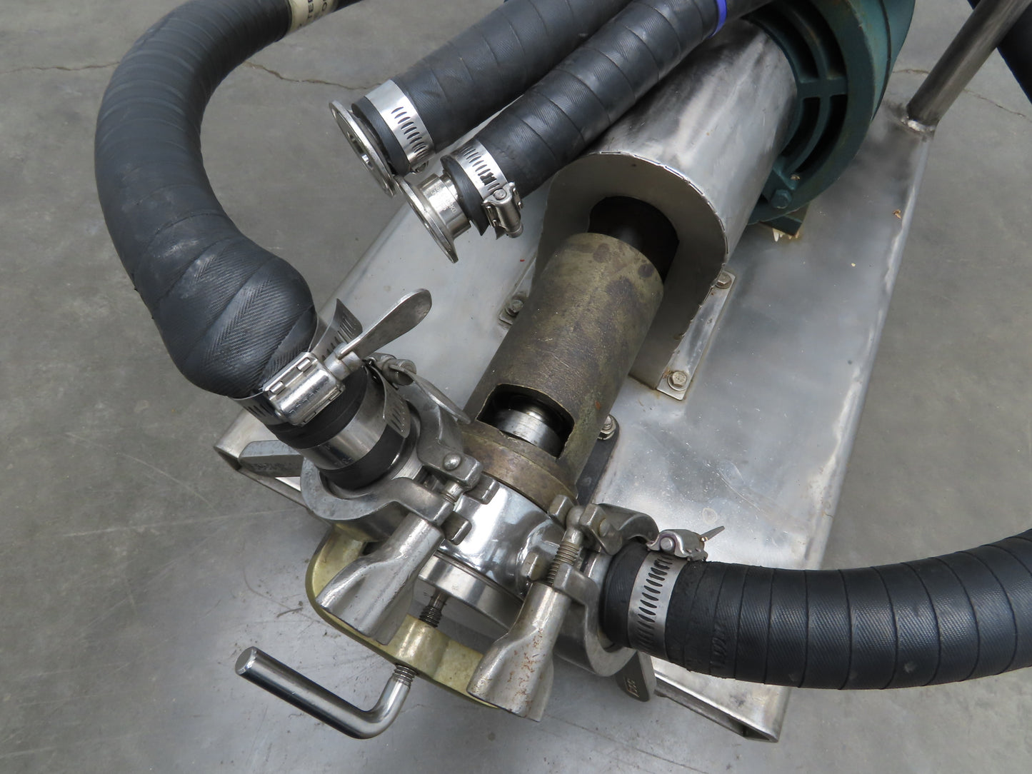 Jabsco 15030-0765 Pureflo Sanitary Flex Impeller Centrifugal Pump 1.5"Tri-Clamp