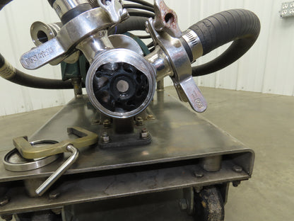 Jabsco 15030-0765 Pureflo Sanitary Flex Impeller Centrifugal Pump 1.5"Tri-Clamp