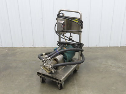 Jabsco 15030-0765 Pureflo Sanitary Flex Impeller Centrifugal Pump 1.5"Tri-Clamp