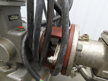 Bran & Lubbe N-J 32 Dual Metering Pump 1.5"Tri-Clamp Sanitary Cart .75kw 3PH