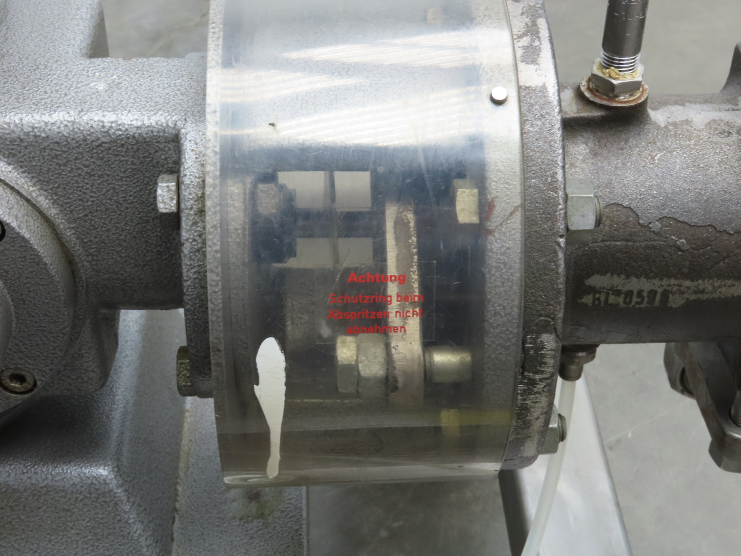 Bran & Lubbe N-J 32 Dual Metering Pump Tri-Clamp Sanitary Cart .75kw 480V 3PH