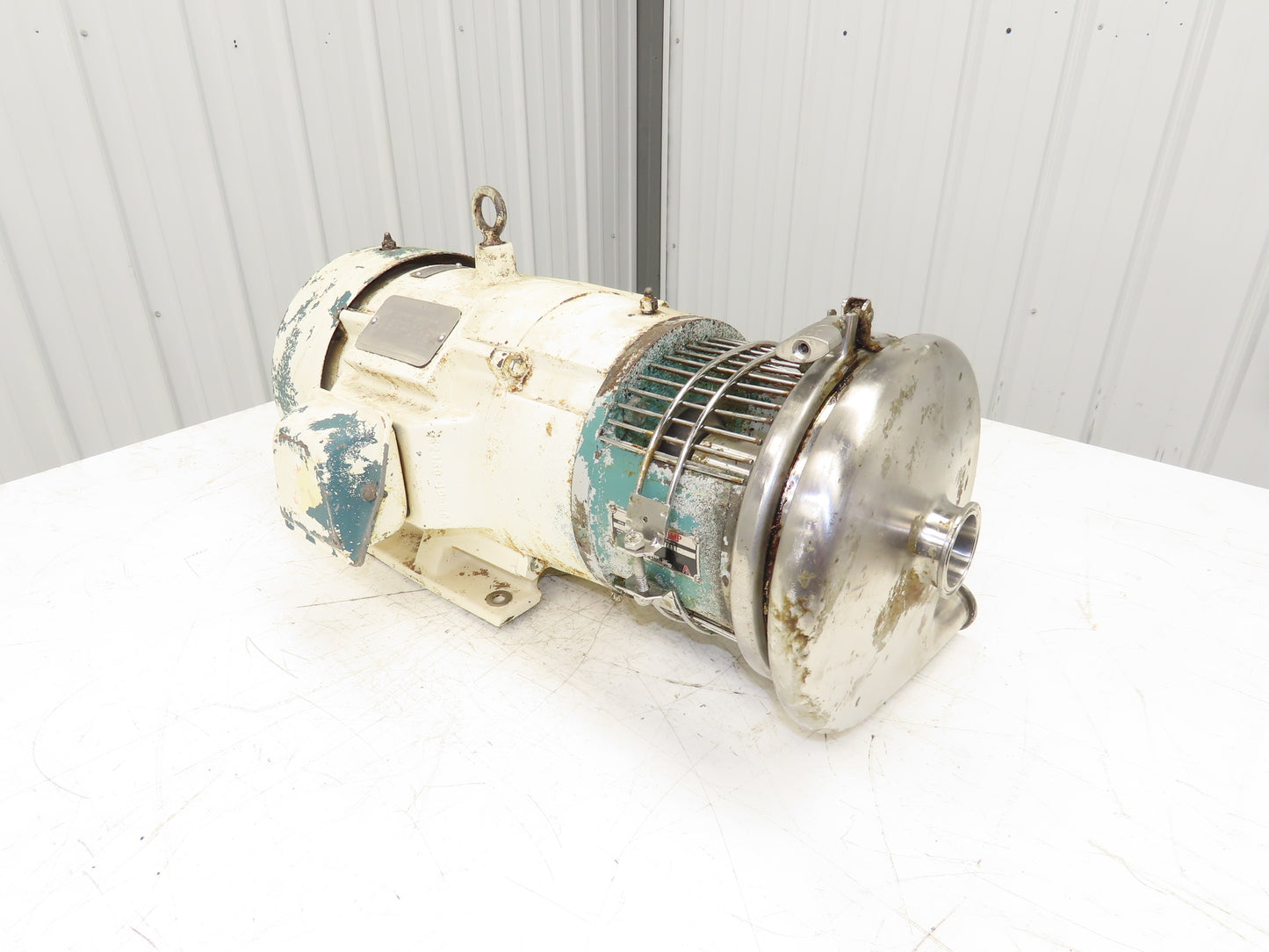 Tri-Clover C218MD21T-S Tri-Flo Sanitary Centrifugal Pump 2"x 1.5" 7.5Hp 3PH