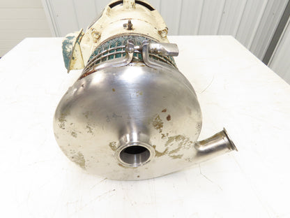 Tri-Clover C218MD21T-S Tri-Flo Sanitary Centrifugal Pump 2"x 1.5" 7.5Hp 3PH