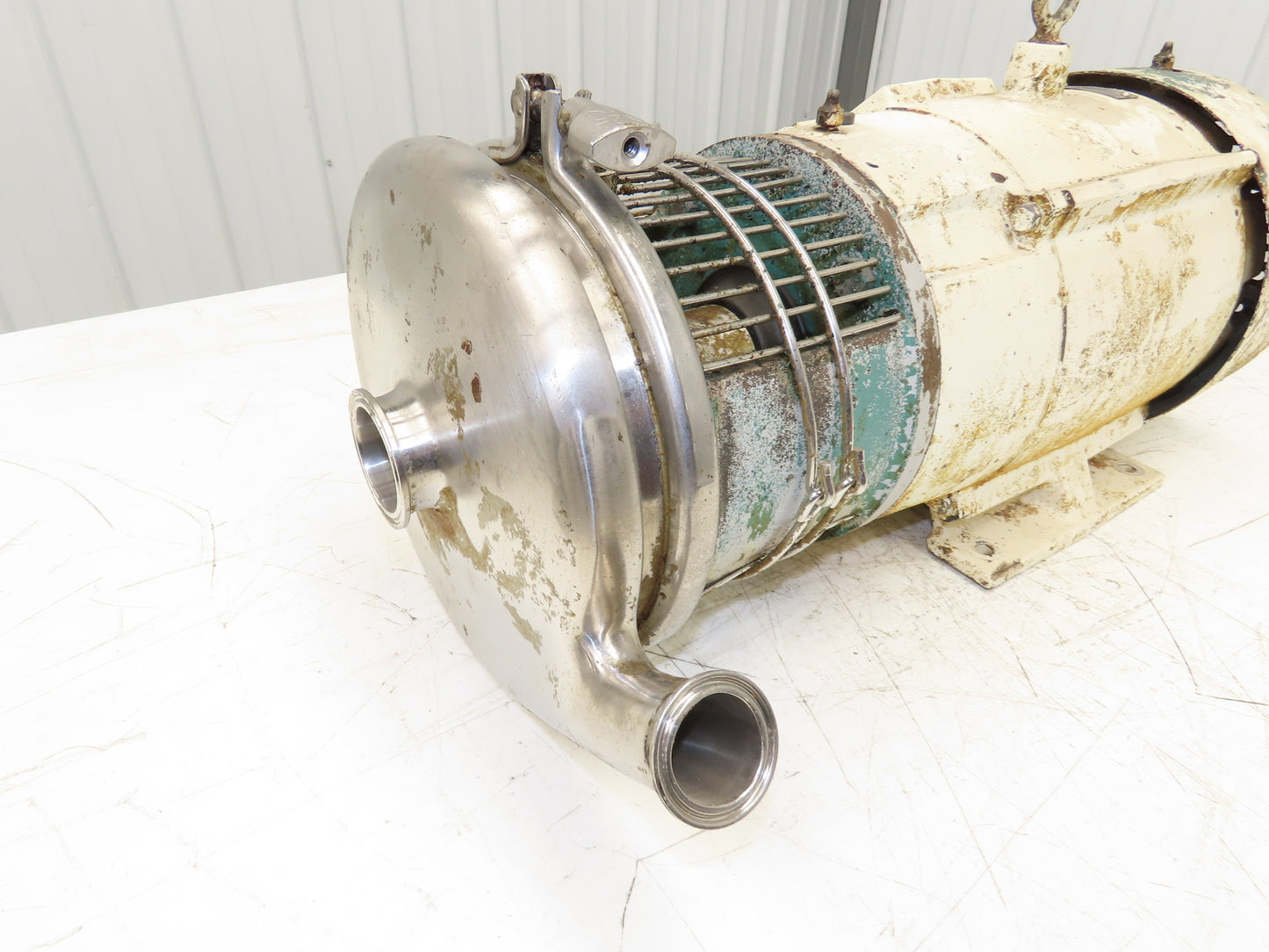 Tri-Clover C218MD21T-S Tri-Flo Sanitary Centrifugal Pump 2"x 1.5" 7.5Hp 3PH