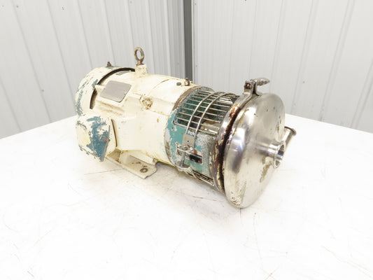 Tri-Clover C218MD21T-S Tri-Flo Sanitary Centrifugal Pump 2"x 1.5" 7.5Hp 3PH
