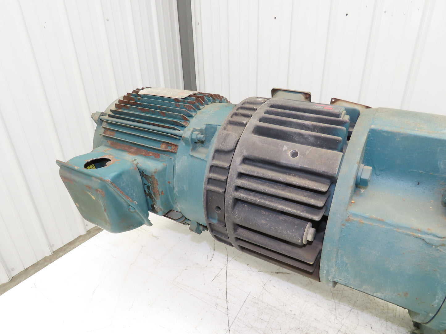Reliance Master XL Gearmotor 70:1 Ratio 24rpm 3Hp 230/460V 3PH LH 182TC w/Brake