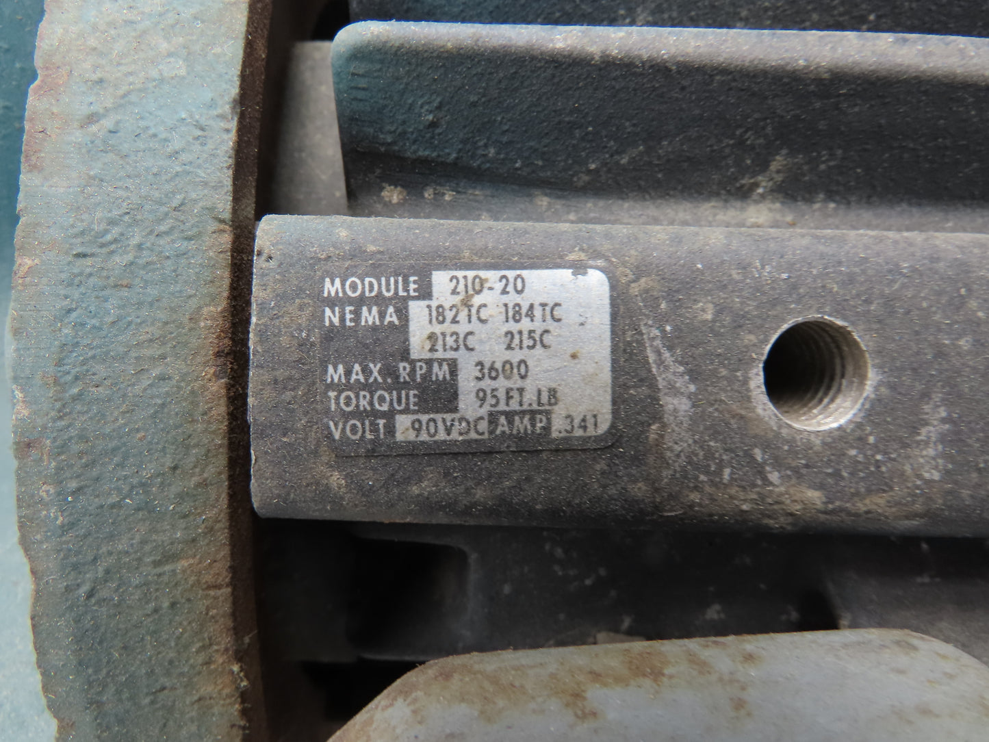 Reliance Master XL Gearmotor 70:1 Ratio 24rpm 3Hp 230/460V 3PH LH 182TC w/Brake