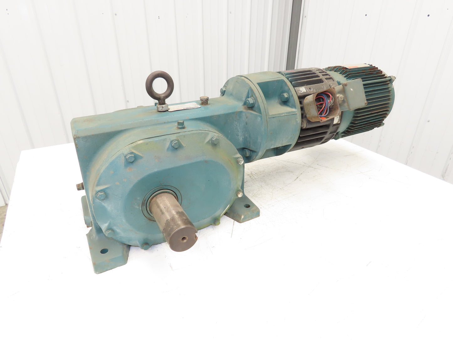 Reliance Master XL Gearmotor 70:1 Ratio 24rpm 3Hp 230/460V 3PH LH 182TC w/Brake
