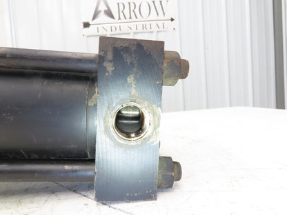 Parker J2HS23 Hydraulic Cylinder 3.25" Bore 6" Stroke Flange Mount 1500psi