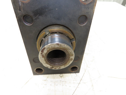 Parker J2HS23 Hydraulic Cylinder 3.25" Bore 6" Stroke Flange Mount 1500psi