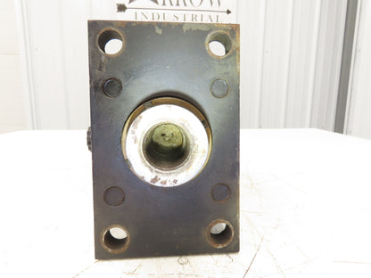 Parker J2HS23 Hydraulic Cylinder 3.25" Bore 6" Stroke Flange Mount 1500psi