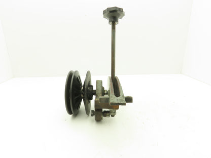 KBC Variable Speed Pulley & Tensioner Assembly Off KBC 350 Bandsaw