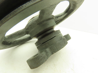 KBC Belt Tensioning Pulley Assy 2 Groove W Adjustable Mount Off KBC 350 Band Saw