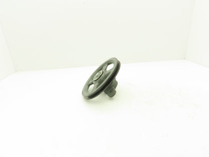 KBC Belt Tensioning Pulley Assy 2 Groove W Adjustable Mount Off KBC 350 Band Saw