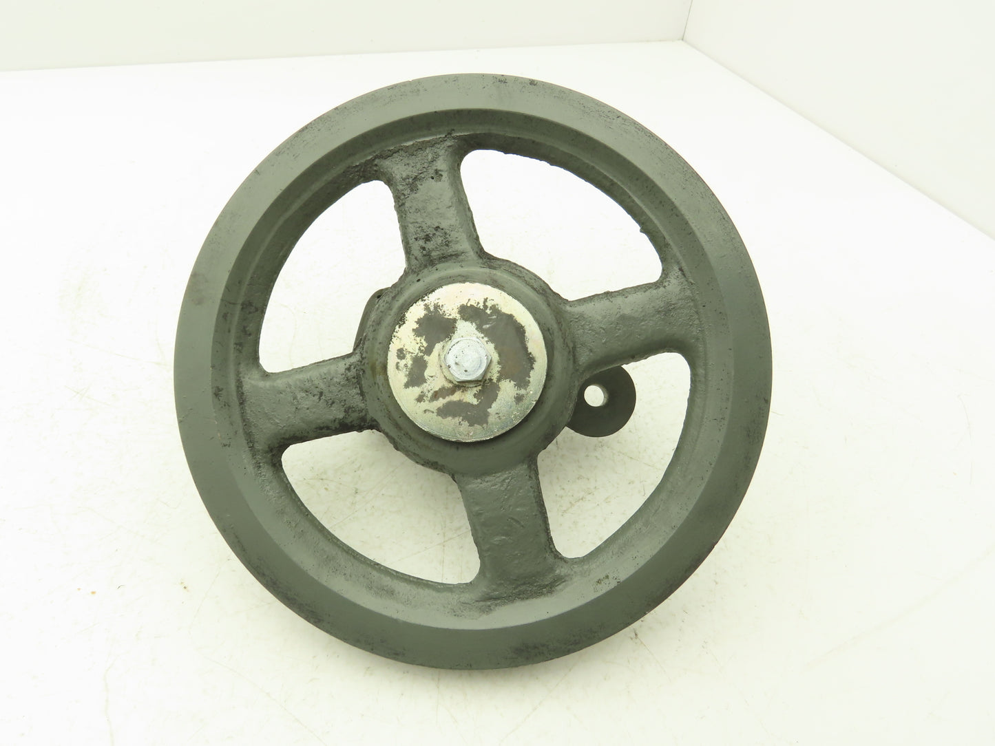 KBC Belt Tensioning Pulley Assy 2 Groove W Adjustable Mount Off KBC 350 Band Saw