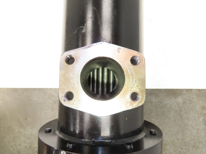 2-Pass Shell & Tube Heat Exchanger Oil Cooler 16/23 Bar 2"NPT 2" SAE Flange