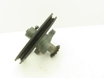 KBC Belt/Chain Tensioning Pulley Assembly 8" Pulley A Groove  Off KBC Band Saw