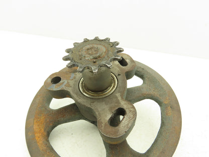 KBC Belt/Chain Tensioning Pulley Assembly 8" Pulley A Groove  Off KBC Band Saw