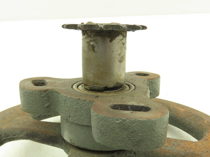 KBC Belt/Chain Tensioning Pulley Assembly 8" Pulley A Groove  Off KBC Band Saw