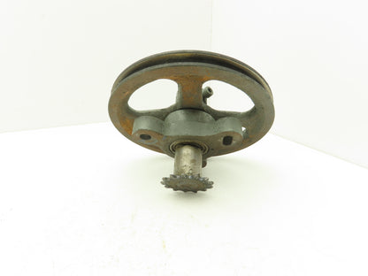 KBC Belt/Chain Tensioning Pulley Assembly 8" Pulley A Groove  Off KBC Band Saw