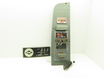 KBC 350 Band Saw Welder/Grinder w Cutter 115/230 VAC Off 350 Metal Band Saw
