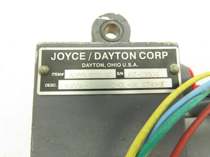 Joyce Dayton LA055L-115V-SC-CL-06 Linear Screw Actuator 6" Stroke 115V 1650 RPM