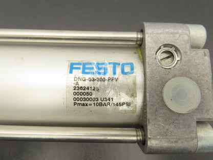 Festo DNG-63-300-PPV-A Pneumatic Air Cylinder 63mm Bore 300mm Stroke Cushioned
