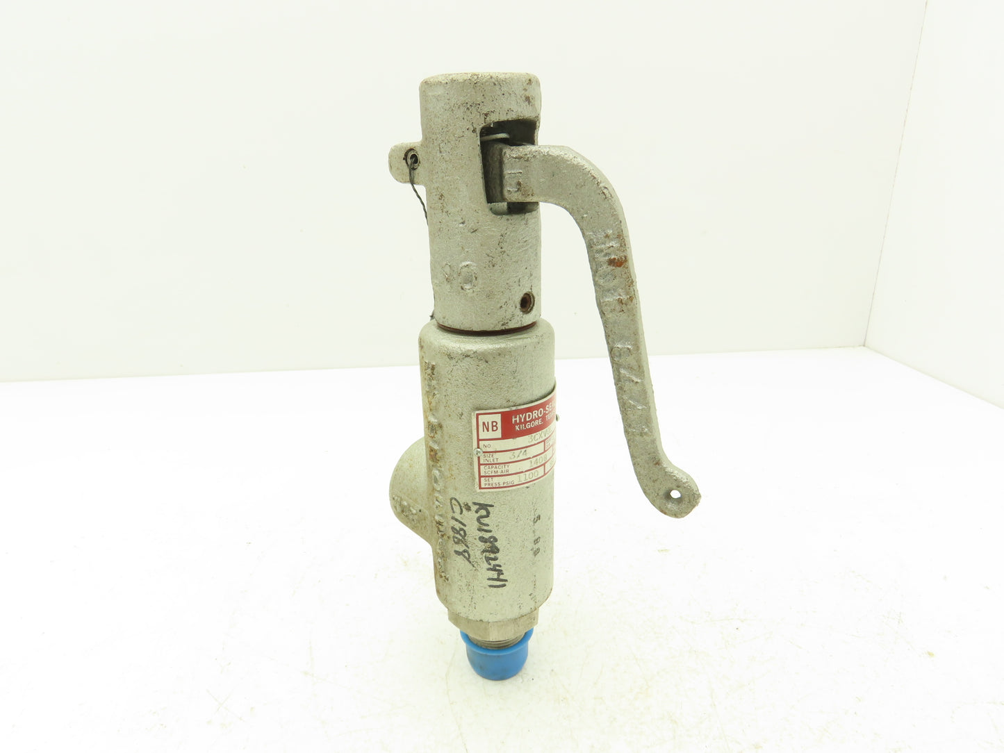 Hydro-Seal 3CXVOL Safety Relief Valve 1100PSI 3/4" NPT In/Out 1408 SCFM