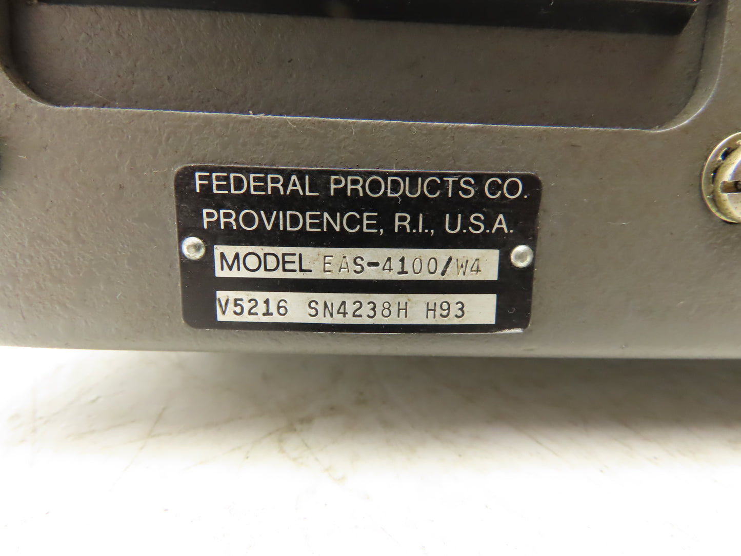 Federal Products EAS-4100/W4 SURFANALYZER 4000 Surface Analyzer 120/240V 50/60Hz