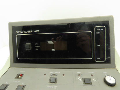 Federal Products EAS-4100/W4 SURFANALYZER 4000 Surface Analyzer 120/240V 50/60Hz