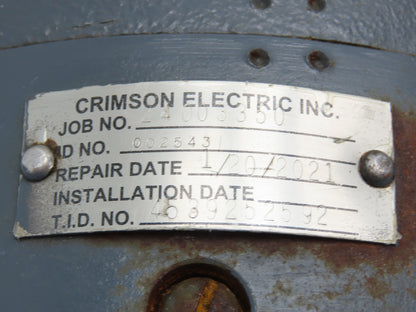 Vee-Arc 5BC79AB286 DC Motor 2.5 Hp 0-3000rpm 0-180VDC Foot Mount